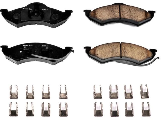 Power Stop 12BY74V Front Brake Pad Set Fits 1999 Dodge Dakota Foto 1 de 1