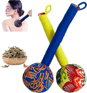 Manual Hammer Massager,Whole Body Massage Hammer,Back Pain Massage Hammer 2P Blu - Picture 1 of 9