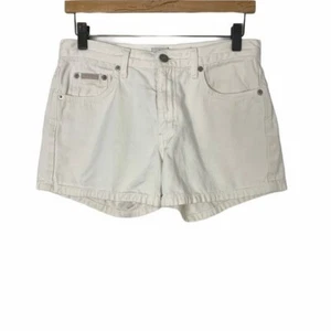 Vintage 90s Calvin Klein Denim 5 Pocket Shorts Size 5 - Picture 1 of 12