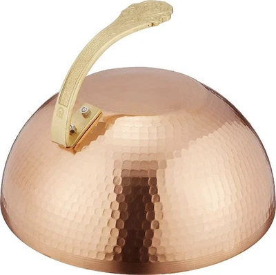 ENDOSHOJI Steak Cover Dome Dish Lid Food Cover Copper Made in Japan NEW Foto 1 de 4