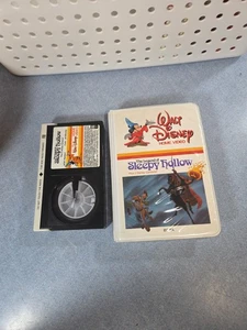 Rare Disney Beta Tape The Legend of Sleepy Hollow w/ 2 Bonus Cartoons - Picture 1 of 5