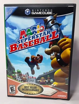 Mario Superstar Baseball - Nintendo Gamecube - Complete w. manual CiB - Image 1 of 4