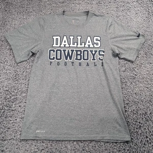 Dallas Cowboys Shirt Herren Small grau Americas Team NFL Grafik Nike Dri Fit T-Shirt - Bild 1 von 5