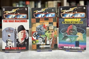Doctor Who (80er-90er Jahre) 3 Taschenbücher Ziel Sci-Fi Buch Posten - Bild 1 von 12