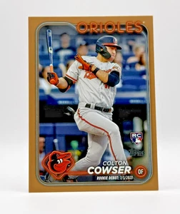 Colton Cowser 2024 Topps Update Gold Rookie Debut /2024 US72 (RC) Orioles - Bild 1 von 2