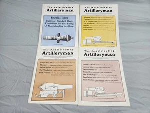 Lot #1 - 4 Issues of Muzzle Loading Artilleryman Magazine from 1980 - Bild 1 von 5