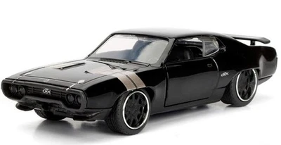 JADA TOYS - Voiture de 1972 couleur noir du film Fast & Furious – PLYMOUTH GT... - Photo 1/4