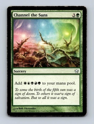 Channel the Suns Fifth Dawn Non-Foil MTG MP - Image 1 of 2