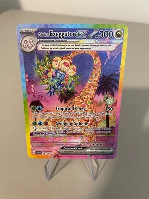Alolan Exeggutor ex 242/191 Sv08: Surging Sparks Illustration Rare NM - Image 1 of 2