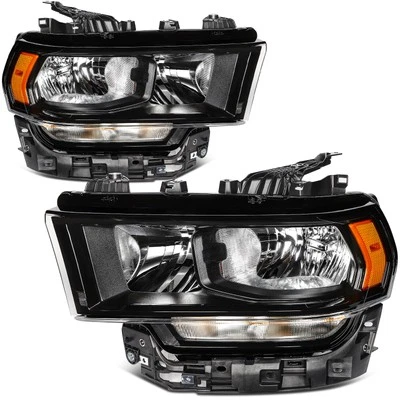 Pair For Ram 2500 3500 Headlight Assembly 6.4L 6.7L 2019-2024 Black Housing Foto 1 de 4