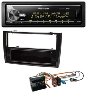 Pioneer Bluetooth USB DAB MP3 Autoradio für Peugeot 308 (2007-2009) schwarz - Bild 1 von 6