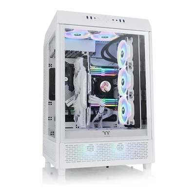 4713227531023 Thermaltake The Tower 5 00 Snow Thermaltake - Image 1 of 4