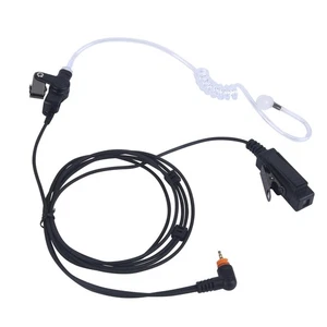 SL300 TLK100 Acoustic Tube Earpiece with PTT Mic Walkie Talkie Headset for Mo... - Picture 1 of 8