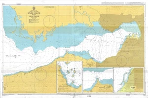Papel de pared Almirantazgo 1522 Izmir Limani con mapa Urla Limani marina - Imagen 1 de 9