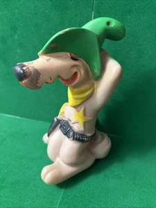 Droop A Long Coyote Figur (Ricochet Rabbit) 60er Jahre Zugspielzeug Hanna Barbera - Bild 1 von 8