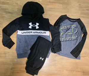 UNDER ARMOUR BOYS SIZE 6 CLOTHING LOT - Picture 1 of 3