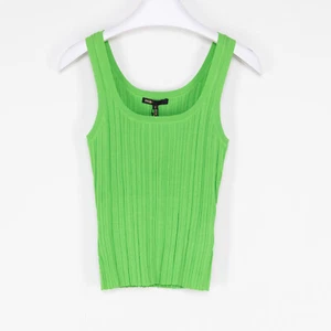 Maje Women Mario Knit Tank Top Green Size 2/M - Picture 1 of 8