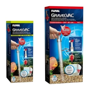 Fluval Gravel Vac Siphon Aquarium Fish Tank Substrate Cleaner & Flow Control - Picture 1 of 3
