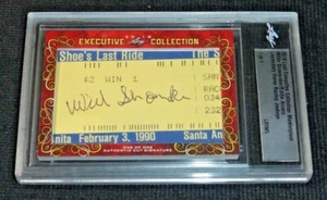 2018 Leaf Masterpiece Willie Shoemaker & Eddie Arcaro Auto Signed Cut #d 1/1 - Picture 1 of 2