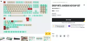 DROP MT3 Jukebox Keycap BASE KIT, Keycap Set Brandneu VERSIEGELT - Bild 1 von 3