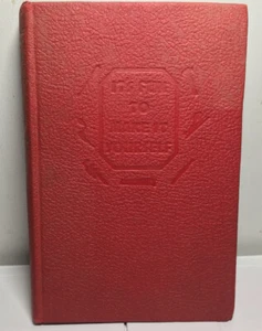 Vintage 1944 Book It’s Fun To Make It Yourself Stacey Maney Handyman Hardback - Picture 1 of 12