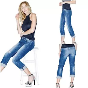 $128 NWT GUESS Tapered 50S Straight Jeans size 23 - Picture 1 of 5