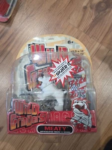 Rob Dyrdek's Wild Grinders Action Figure Meaty w/ Skate Board 2008 Mattel NIP - Picture 1 of 1