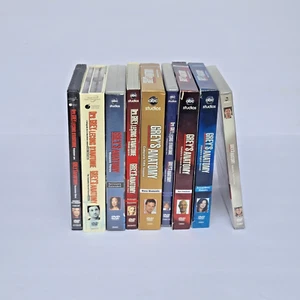 Grey's Anatomy DVD Lot Complete Seasons 1-10 Season 9 Missing 1 2 3 4 5 6 7 8 10 - Picture 1 of 5