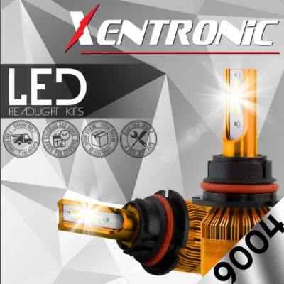 XENTRONIC LED HID Headlight Conversion kit 9004 HB1 6000K 1989-1995 Subaru Justy - Image 1 of 4