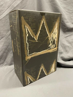 Jean-Michel Basquiat #8 Corona BE@RBRICK 100% y 400% Conjunto Figura Juguete Medicom Foto 1 de 4
