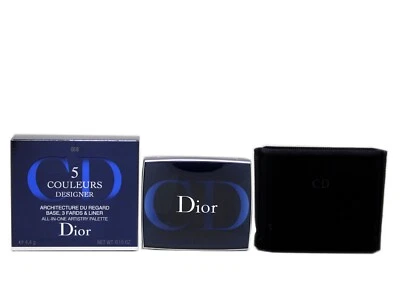 PALETA DE ARTE TODO EN UNO DE DISEÑO DIOR 5 COLORES 4,4 G #008 DISEÑO AHUMADO Foto 1 de 2