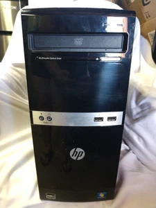 HP TOWER AMD ATHLON X2 220 2.80 GHZ 4GB RAM 250 GB HD WINDOWS 10 PRO - Picture 1 of 2