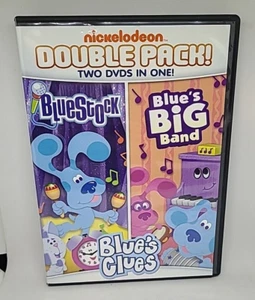 Nickelodeon Double Pack 2 DVDs in 1 Blue's Clues: Bluestock and Blue's Big Band - Picture 1 of 12