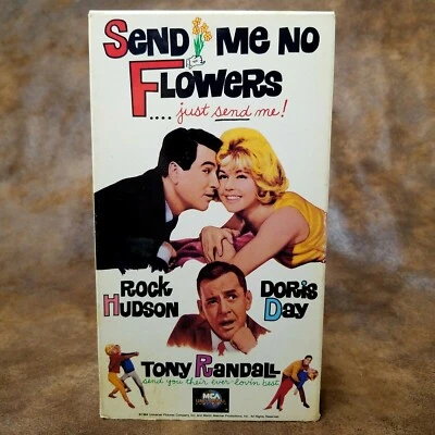 Send Me No Flowers (VHS 1992) Rock Hudson Doris Day Tony Randall - Image 1 of 3