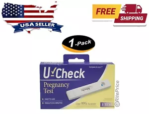 Pruebas de embarazo U_Check/Prueba de embarazo 99% de precisión (1 paquete) - nuevo - Imagen 1 de 4