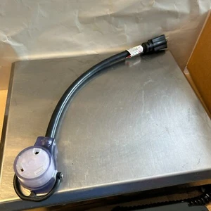 Cavo Alimentazione Camper 30Amp Femmina Adattatore Spina 125V con Indicatore Luminoso - Foto 1 di 7