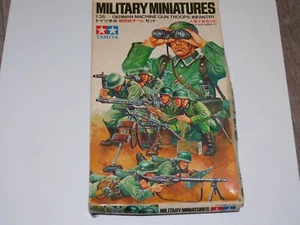Tamiya - Military Miniaturas - German Máquina Gun Troops Infantería - 1/35 - Imagen 1 de 2