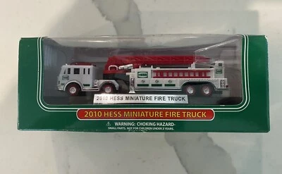 2010 Hess Miniature Fire Truck NIB - Image 1 of 3