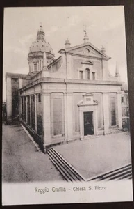 1913 Reggio Emilia - chiesa San Pietro - Foto 1 di 2