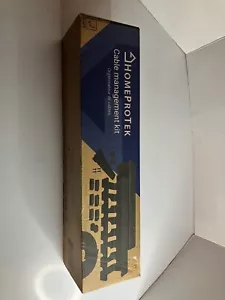 Cable management kit HOMEPROTEK screw free desk top mngt! - Picture 1 of 21