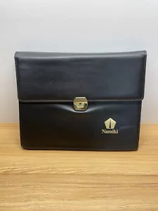 Namiki Black 36 Pen Storage Case Portfolio Holder Latch Closure - Picture 1 of 24