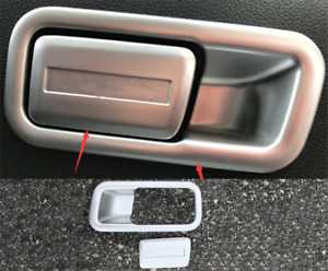 Hlyjoon Car Headlight Adjustment Switch Cover Trim Headlight Adjustment Decoration Adjustment Switch Trim Interior for Hyundai Encino Kauai Kona 2017 2018 2019 2020 SUV Silver Plating 