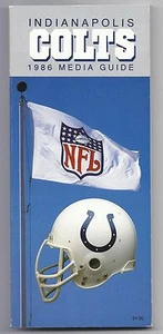 1986 Indianapolis Colts Media Guide - Picture 1 of 2