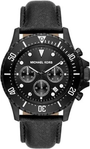 Michael Kors Everest Chronograph Leder MK9053 100M Herrenuhr NEU UVP EUR 299.- - Bild 1 von 7