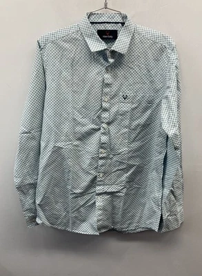 Allen Solly Geometric Print Classic Fit Long Sleeve Shirt Sz 39 M - Image 1 of 3