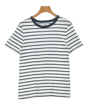 PETIT BATEAU T-shirts/Cut & Sewns WhitexNavy(Border) M 2200596365233 - Image 1 of 4