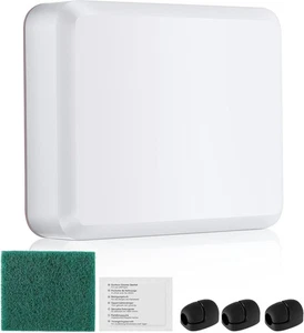 Transducer Mounting Plate Kit 4.3"x3.5" No Drill Adhesive Sensor Mount White - Picture 1 of 8