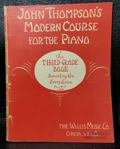 John Thompson's Modern Course for the Piano; the Third Grade Book - Picture 1 of 6