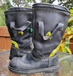 HAIX Feuerwehrstiefel Herren 8,5 M schwarz Fire Hunter Xtreme Stahlkappe Arbeitskleidung - Bild 1 von 17