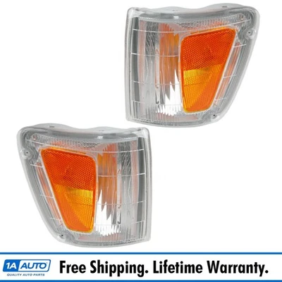 Corner Marker Light Set Driver & Passenger Side Fits 1993-1998 Toyota T100 - Image 1 of 4